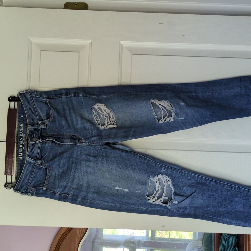 American Eagle Super Hi-Rise Jegging,  size 4US